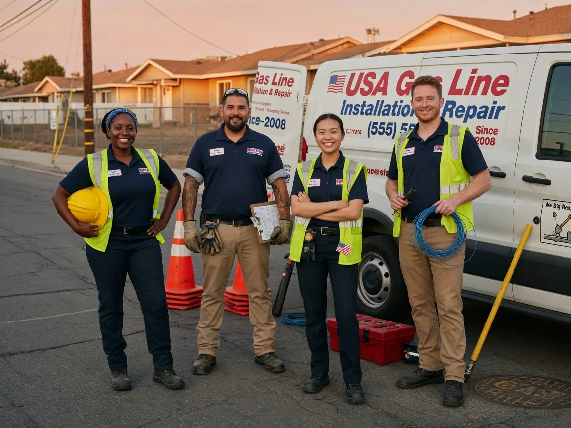 Gas Line Installation company in Tafton, PA